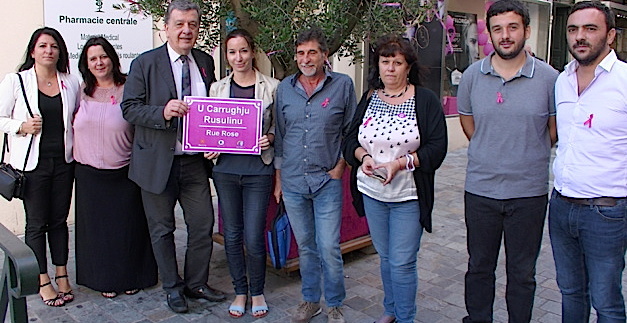 Bastia se drape de rose pour la bonne cause…