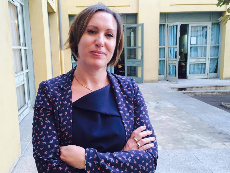 Marie Laure Cera-Paoli, professeur en charge de la participation au Prix Goncourt des lycéens.