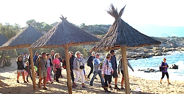 Succès pour la "Marche bleue" de Lumiu et Montegrossu