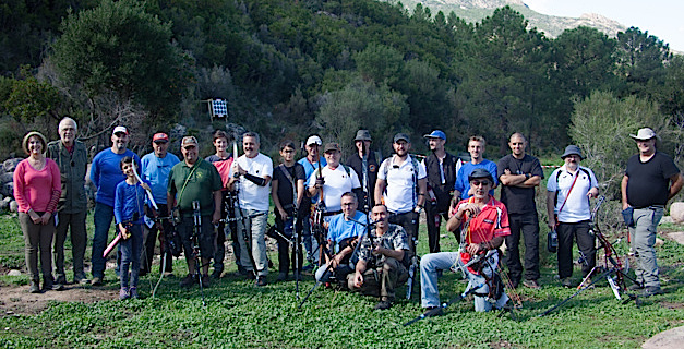Forêt de Bonifato : Une vingtaine d'archers au souvenir Ernest-Ludwig