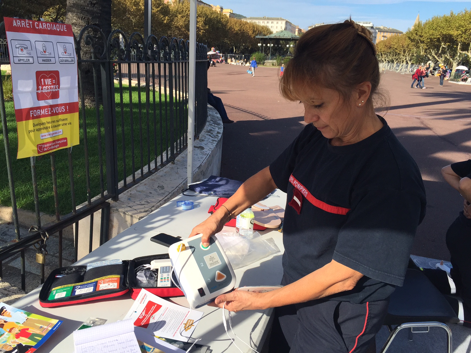 Les sapeurs-pompiers de la Haute-Corse partent à la rencontre de la population 