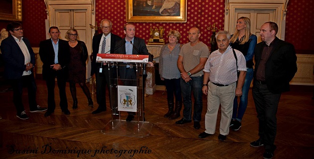 Les dirigeants de Ligue et de la Fédération Nationale de Volley reçus dans les salons napoléoniens