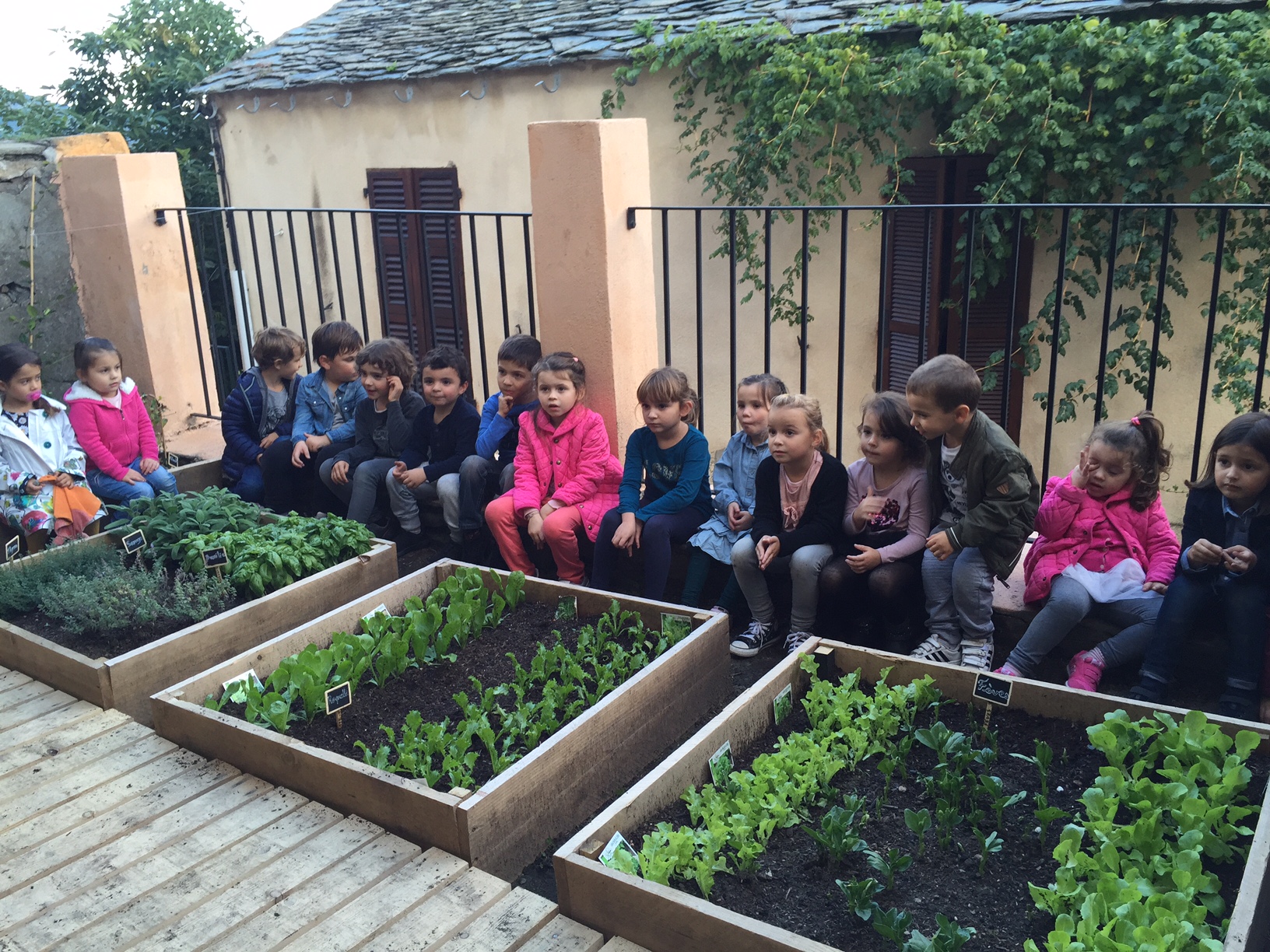 A l’Ecole de Cardu, les élèves sont des jardiniers en herbe