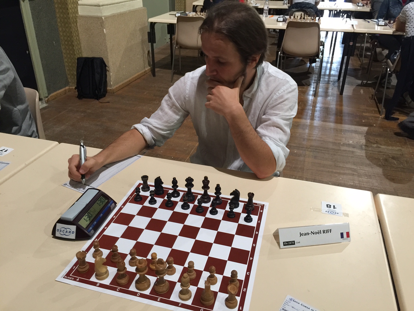 Jean-Noël Riff, Grand-Maître français, 2478 Elo