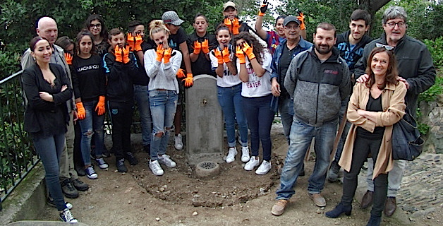 Le jardin Romieu de Bastia théâtre d’un chantier jeunes