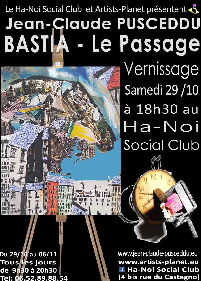 "Bastia-Le Passage" : Jean-Claude Pusceddu expose au Ha-Noi Social Club