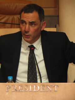 Gilles Simeoni, président de l’Exécutif territorial.