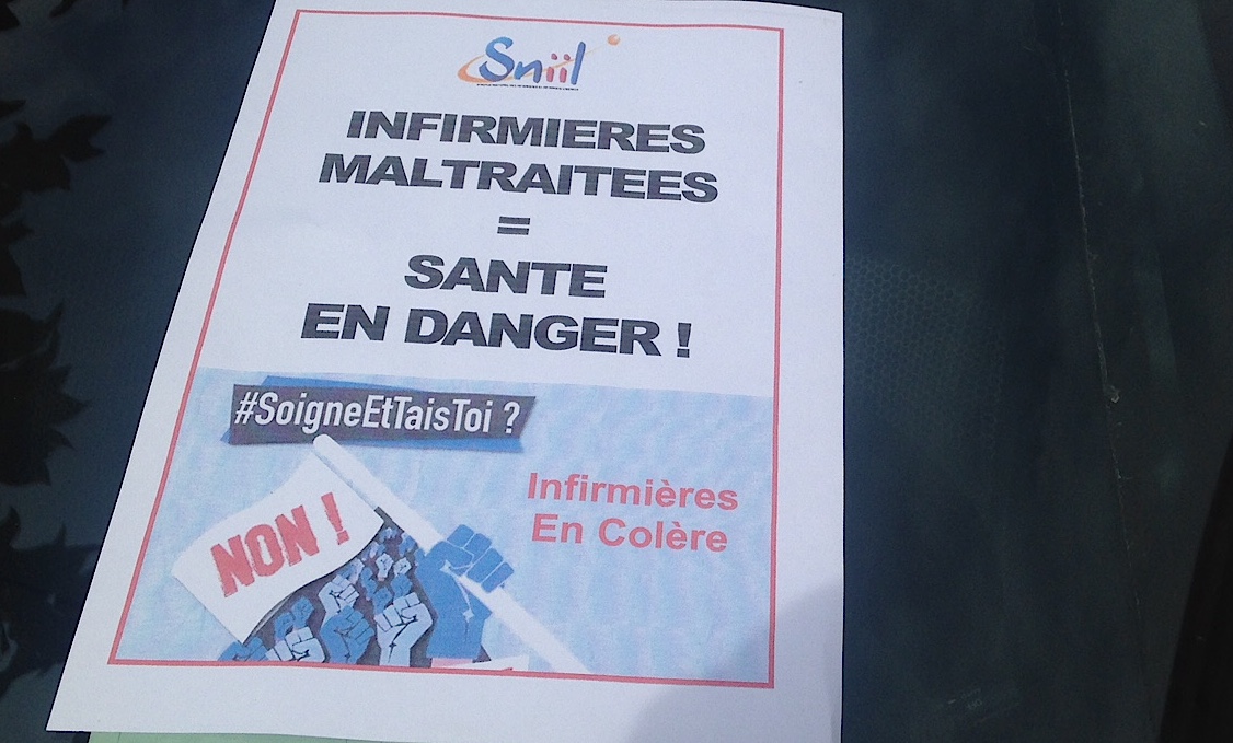 Ajaccio : Les infirmières descendent dans la rue