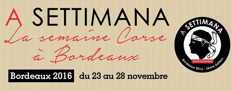Le terroir corse s'invite à Bordeaux du 23 au 28 Novembre