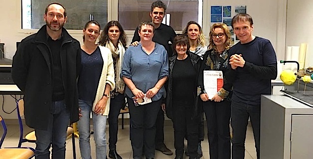 Jean-François Bernardini à la rencontre des collègiens de Moltifao