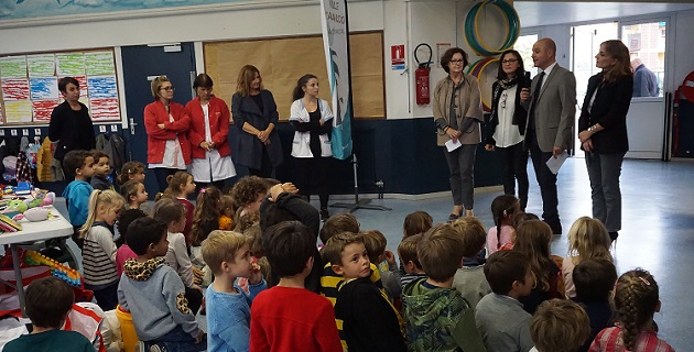 Marie-Laurence Sotty en charge de la prévention qui pilote l'ensemble des actions de la semaine, Rose-Marie Ottavy et Caroline Corticchiato qui représentent la mairie d'Ajaccio aux cotés de la CAPA.