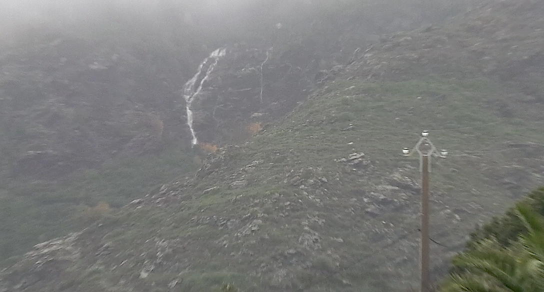 Intempéries : A Figarella, la montagne ruisselle