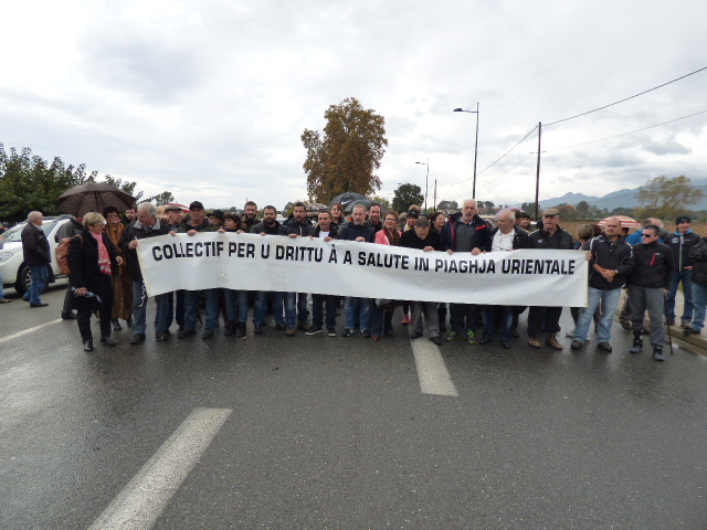 Le 19 novembre dernier, malgré le mauvais temps, près de deux cent personnes avaient manifesté sur la RT 10