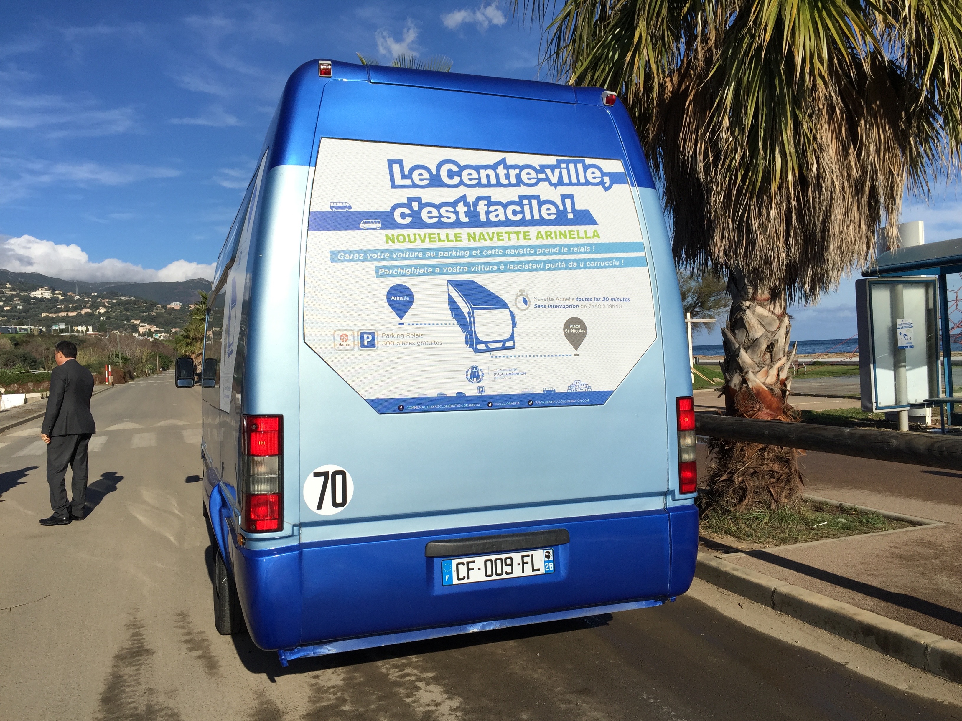 Bastia : Un parking-relais à l'Arinella et une navette jusqu'à la place Saint-Nicolas