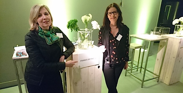 Nathalie Garcia  (à gauche) directrice de l’office de Tourisme de Deauville et présidente du cluster Littoral d’Atout France qui regroupe une trentaine de stations de bord de mer sur toutes les façades maritimes françaises et Anne-Marie Piazzoli, directrice de l'Office Municipal du tourisme de Calvi