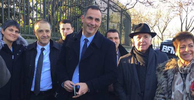 dans les rues de Paris, Jean-Guy Talamoni, Gilles Simeoni, Jean-Jacques Panunzi, Hyacinthe Vanni...
