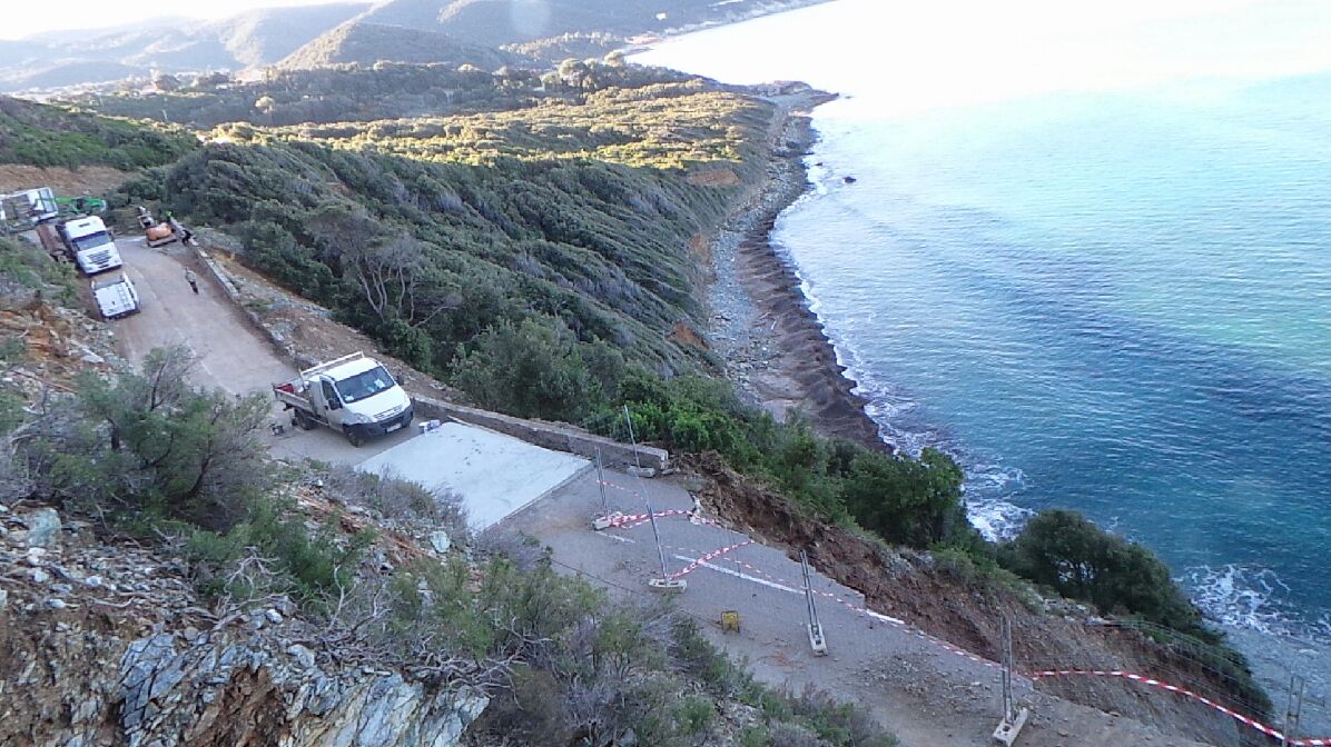 Le pont provisoire sera fin prêt samedi sur la RD 80. Le chantier de Casaluna démarre lundi