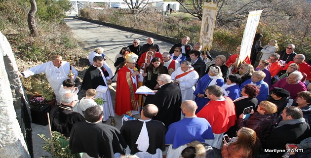 Célébration de Sainte-Lucie, Sainte patronne de Ciamannacce, et inauguration de la source Santa Lucia