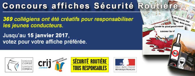 369 collégiens corses dessinent pour la Sécurité routière !
