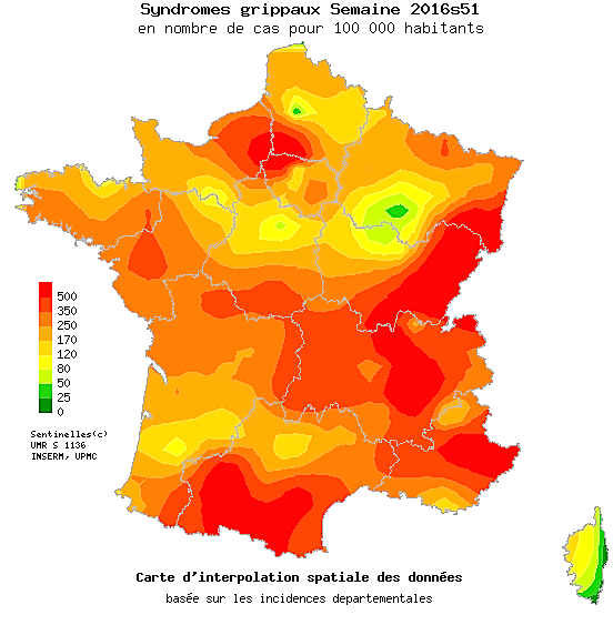Grippe : La Corse épargnée pour l'instant