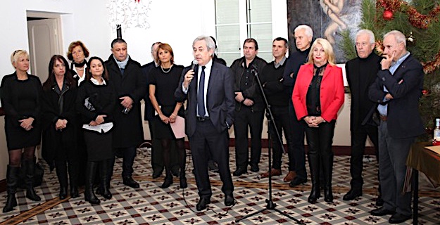 Les vœux du maire de Calvi au personnel communal