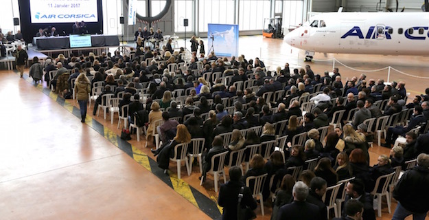 Assemblée générale d’Air Corsica : Dirigeants et personnels main dans la main vers la pérennité