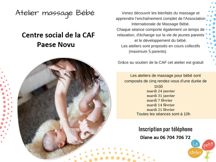 Bastia : Tous les bienfaits des massages pour bébé en cinq séances