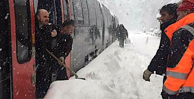 Pas de train ce mardi entre Ajaccio et Bastia (Photo T. Gambini)