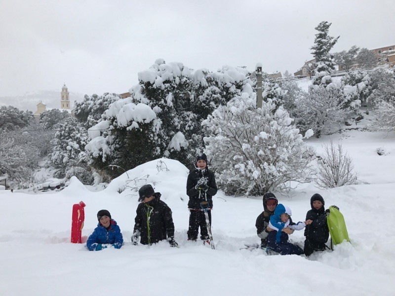 70 cm de neige dans le Giussani, la Balagne grelotte…