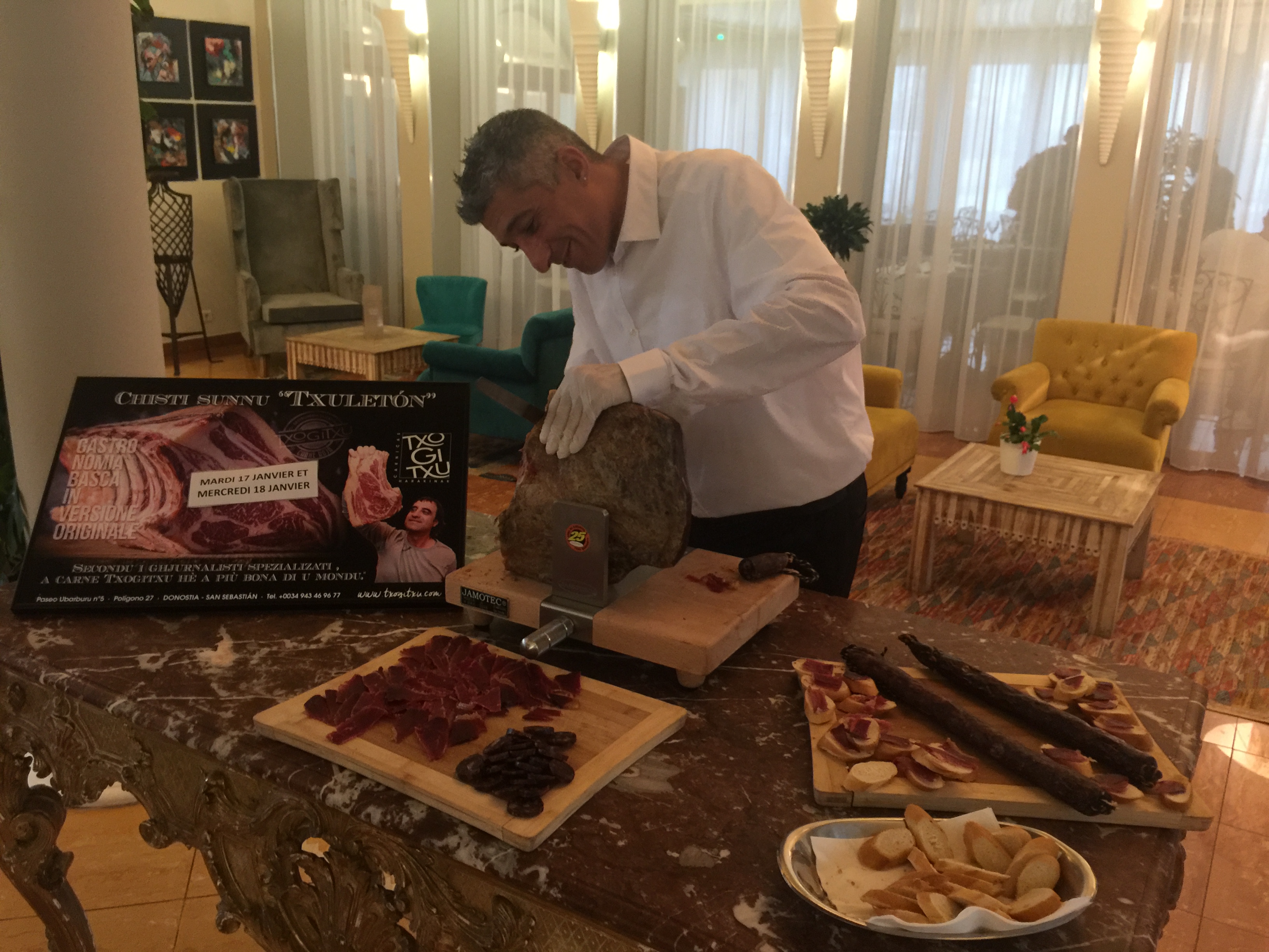 Bastia : Les produits basques à l'honneur à l’hôtel Ostella