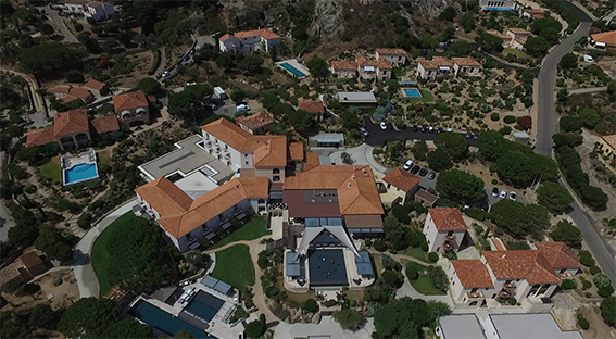 L'Hôtel Relais-Châteaux "La Villa" à Calvi distingué