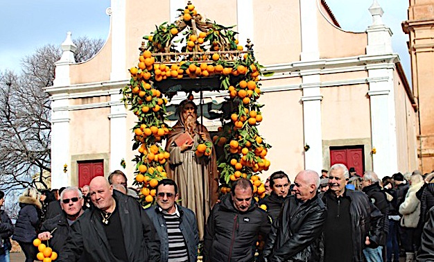 Aregnu a fêté Sant'Antone Abbate, son saint patron