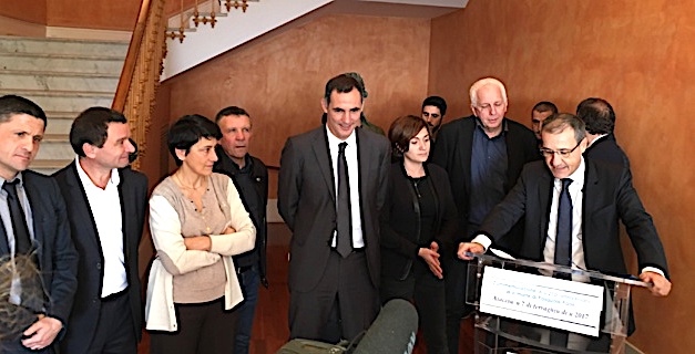 Ajaccio : Commémoration du 210ème anniversaire de la mort de Pasquale Paoli à la CTC