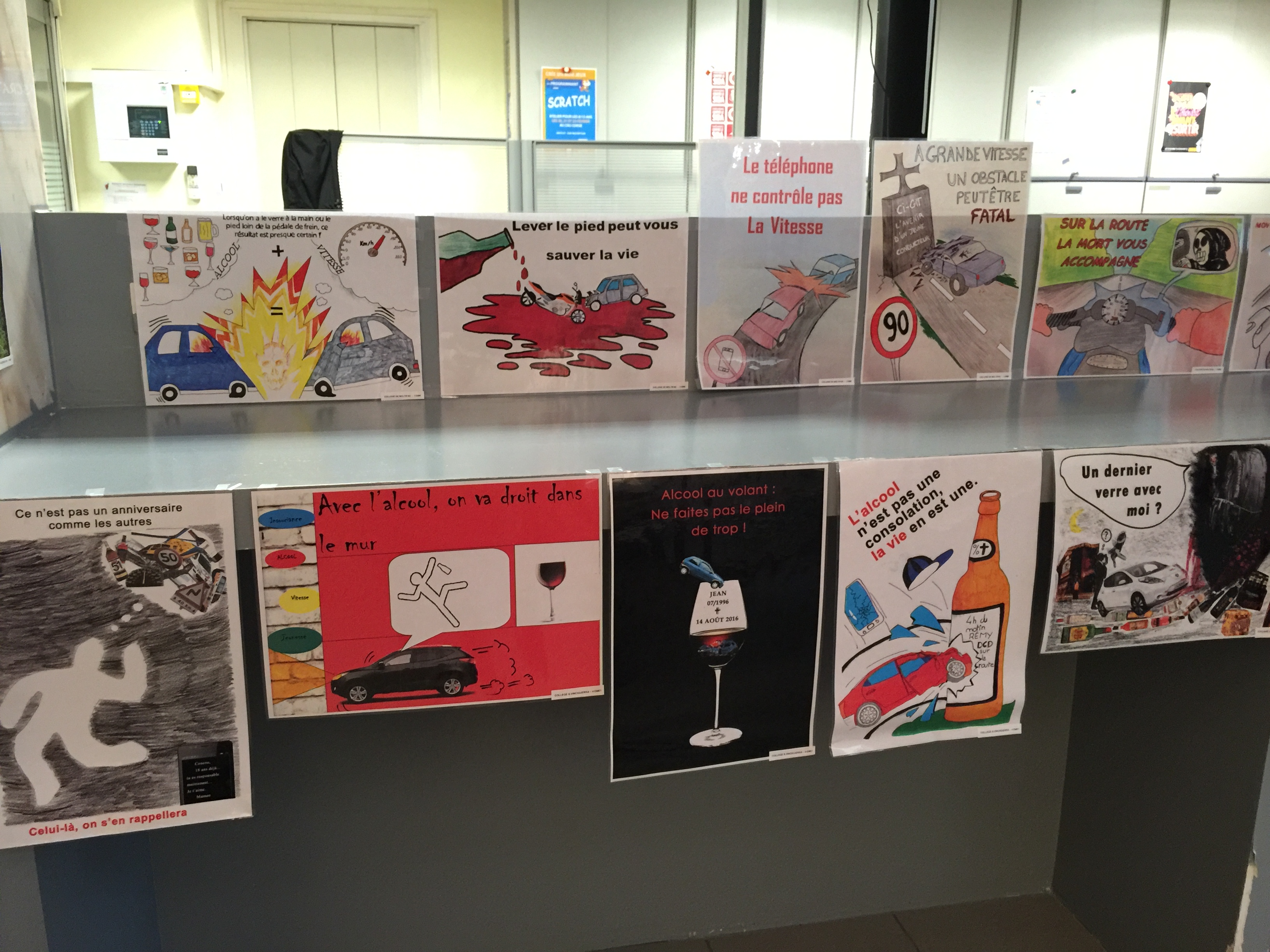 Sécurité routière : Les collégiens et leurs affiches récompensés à Bastia