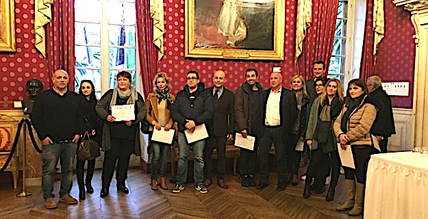 Ajaccio : Remise du « certificatu di lingua corsa » aux agents de la mairie et de la CAPA
