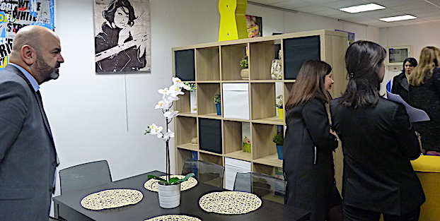 La cuisine aménagée