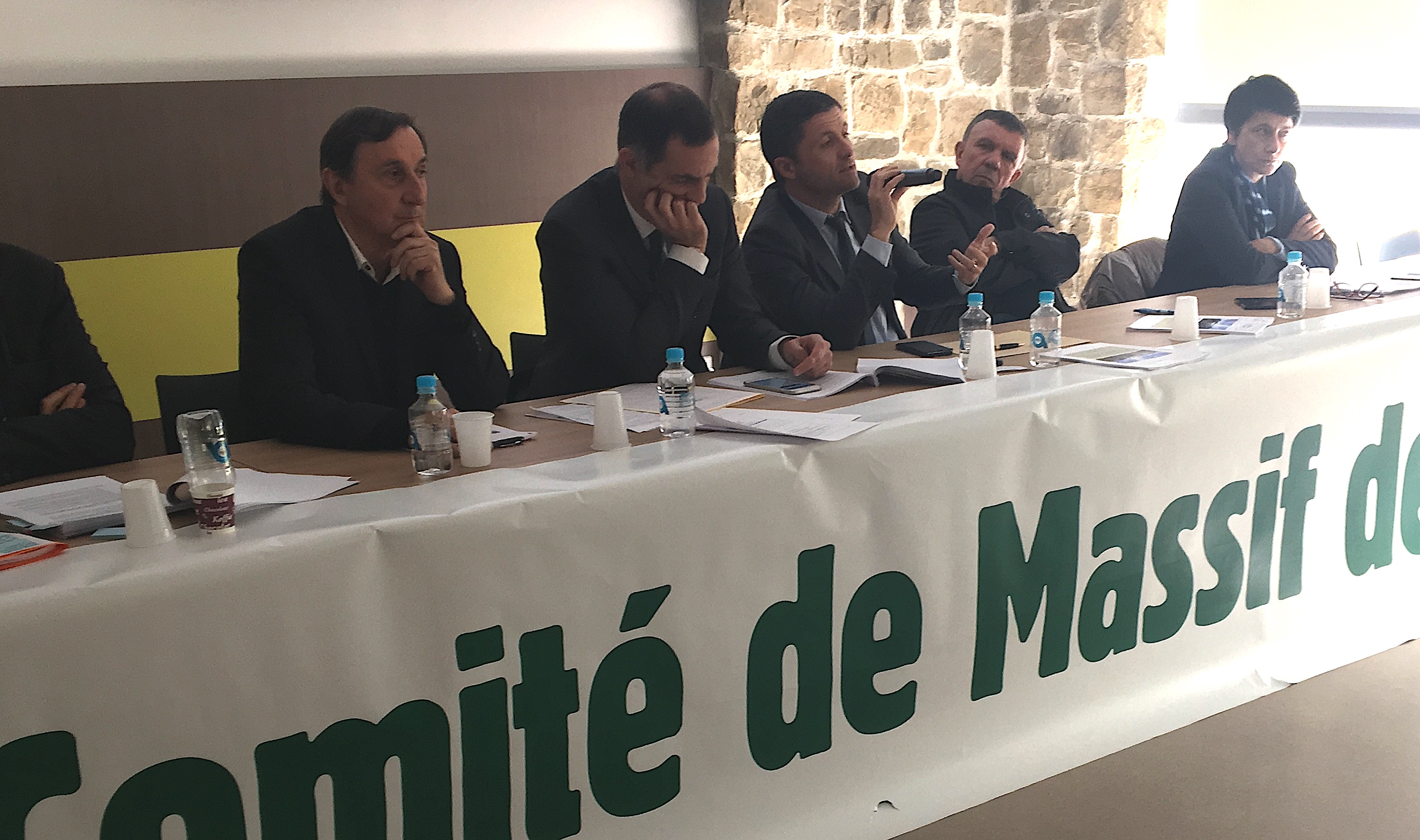 Réunion du Comité de Massif de Corse à Evisa : La première pierre a été posée