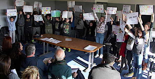 Furiani : Quand les enfants prennent la communication en mains…