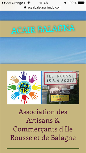 Un site internet dédié aux commerçants de L'Ile-Rousse