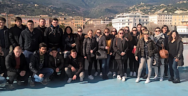Semaine sous le signe de l’Italie pour 23 étudiants en BTS du Lycée Paul-Vincensini de Bastia