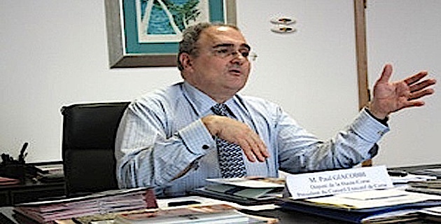 Gestion de la CTC : Les observations de Paul Giacobbi à la chambre régionale des comptes 