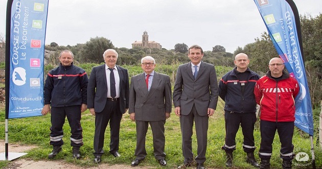 Centre de secours de Pianottoli-Caldarello : La "caserne" sur les rails