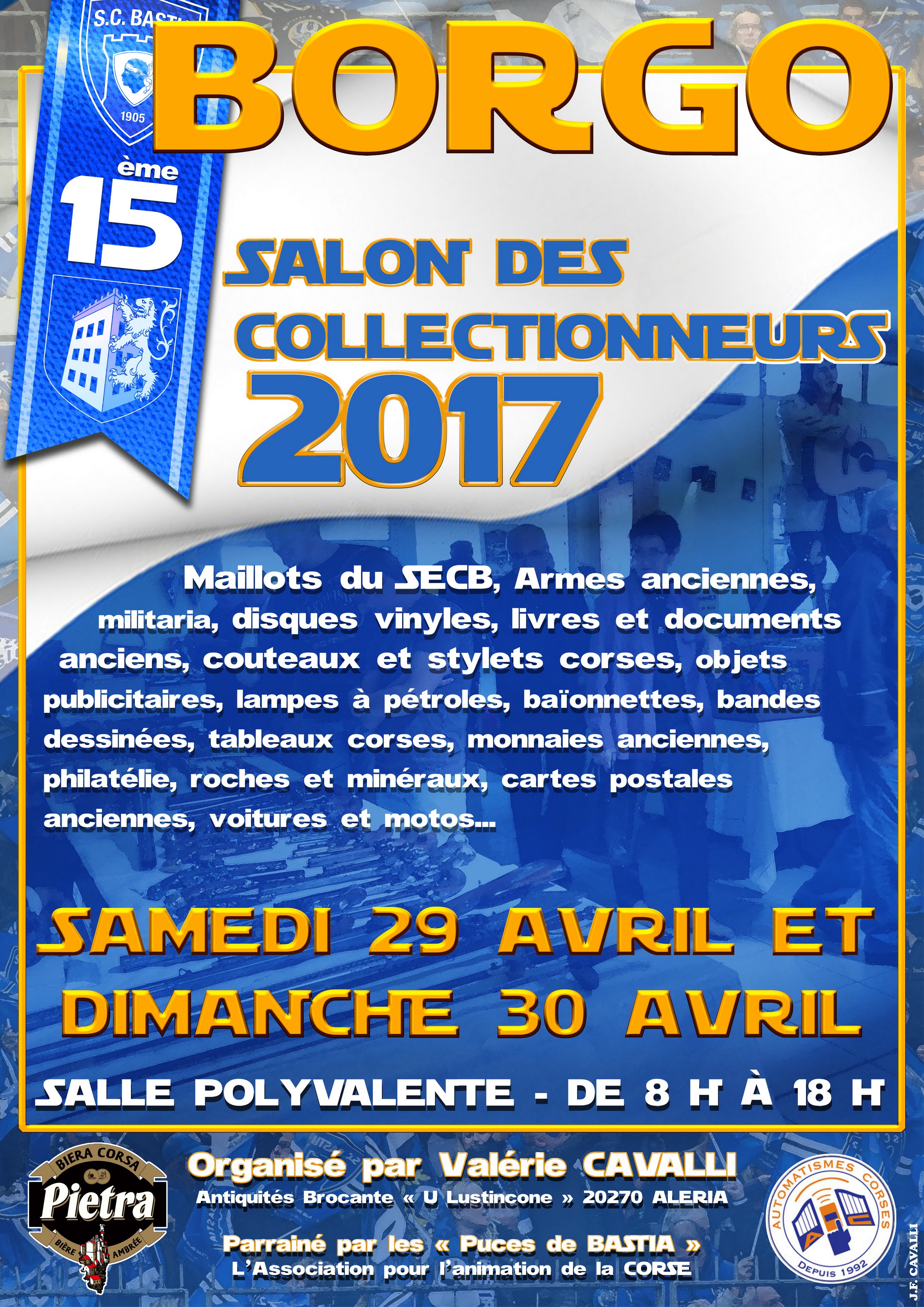 Affiche réalisée par Jean-François Cavalli.