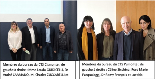 Les conseils territoriaux de santé du Pumonte et du Cismonte installés