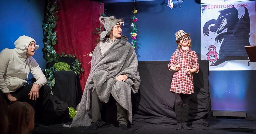 E Teatrale : Quand un mouton veut se faire loup !