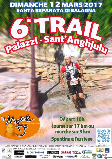 Santa Reparata di Balagna : Dimanche, le 6e trail Palazzi-Sant'Anghjulu