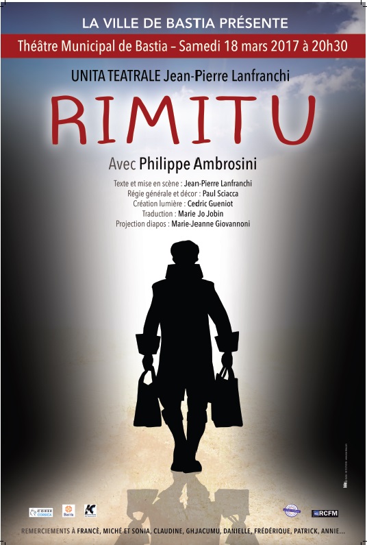 Théâtre : Un homme marche seul, le long des routes… Magistral Philippe Ambrosini…