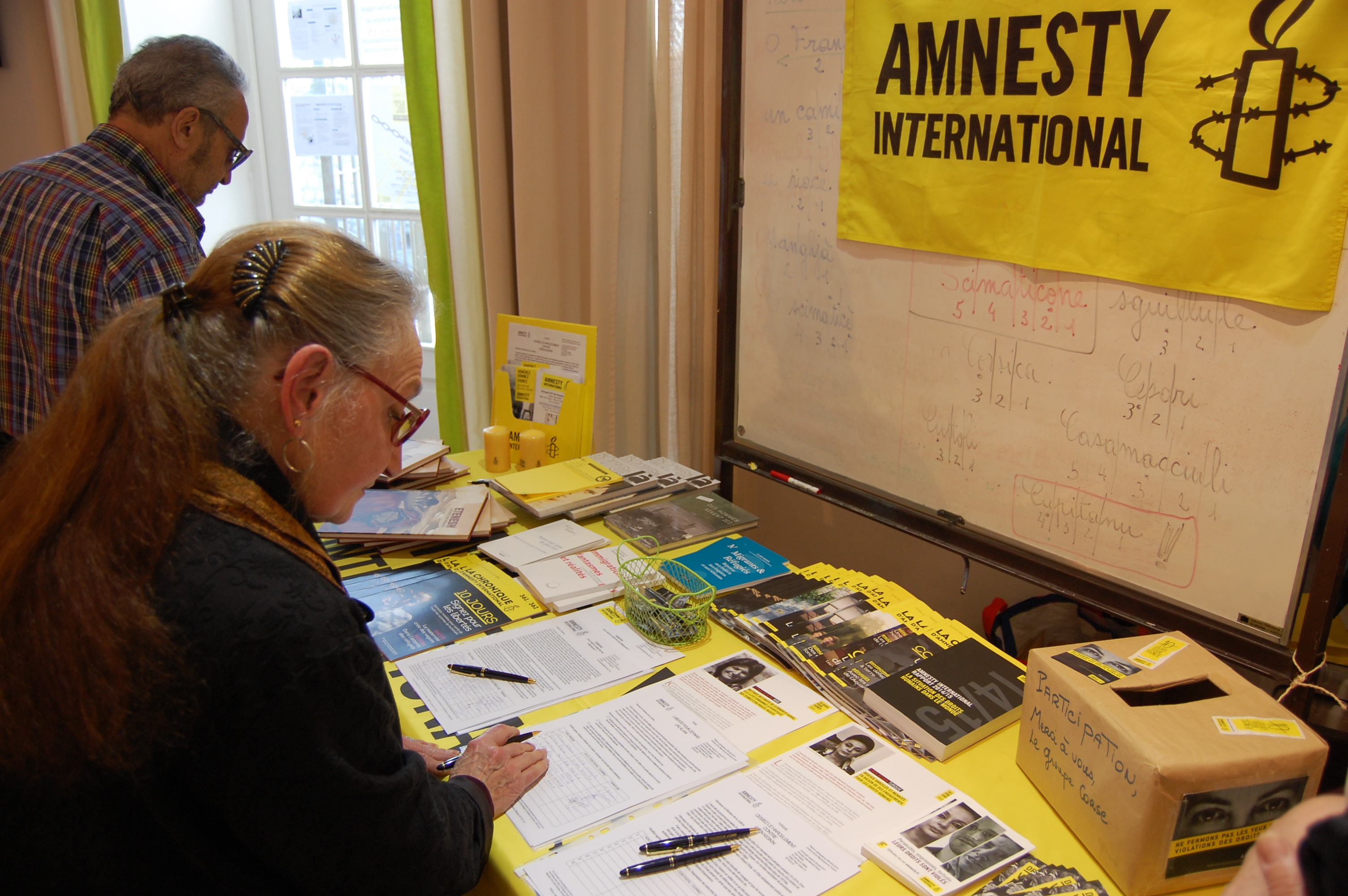 "Au cinéma pour les droits humains" fait étape à L'Ile-Rousse avec Amnesty international France 