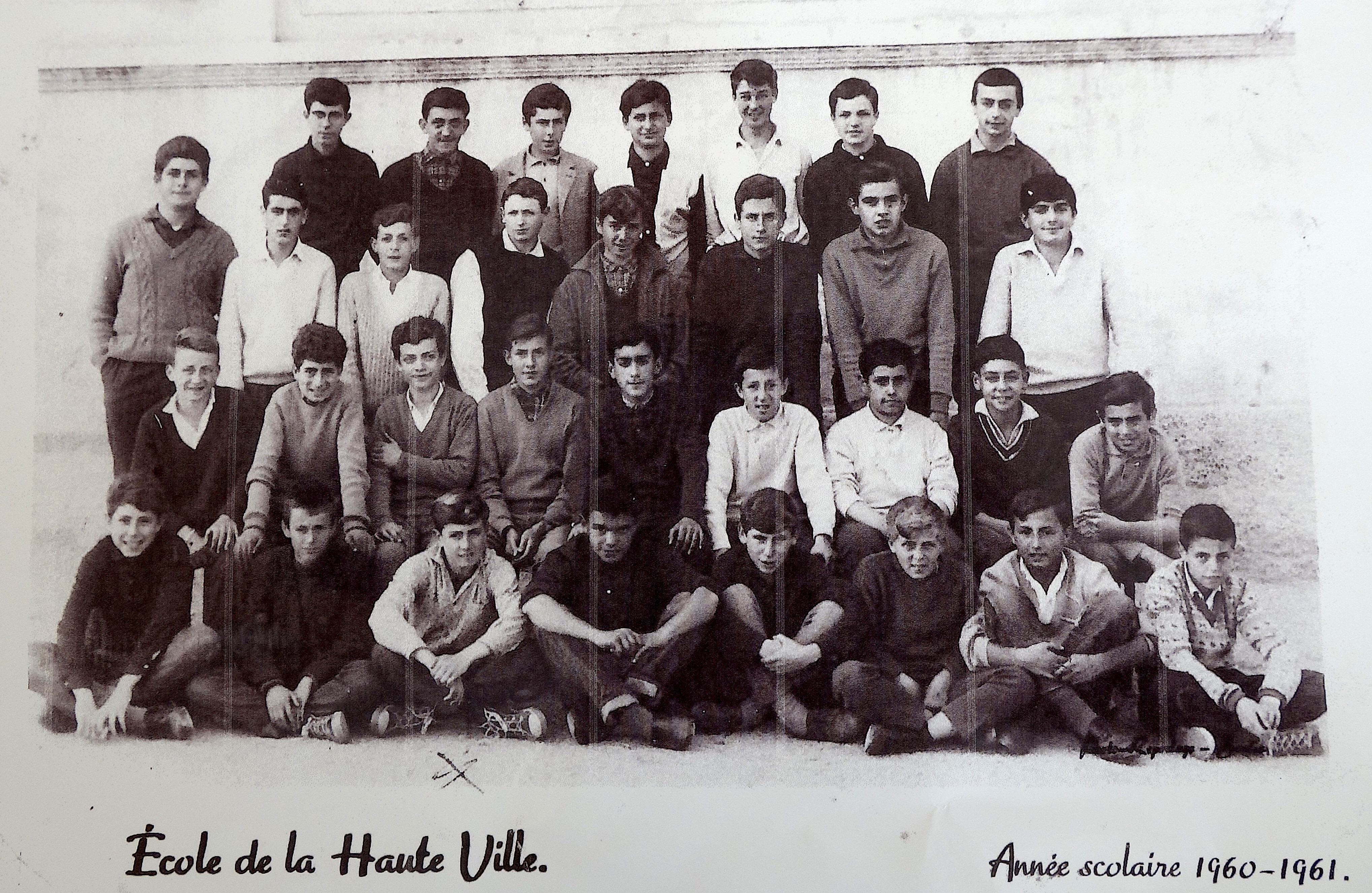 Bastia : Collège d'enseignement général de Saint-Joseph, année scolaire 1960-1961…