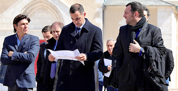 Première visite à Bonifacio pour Gilles Simeoni
